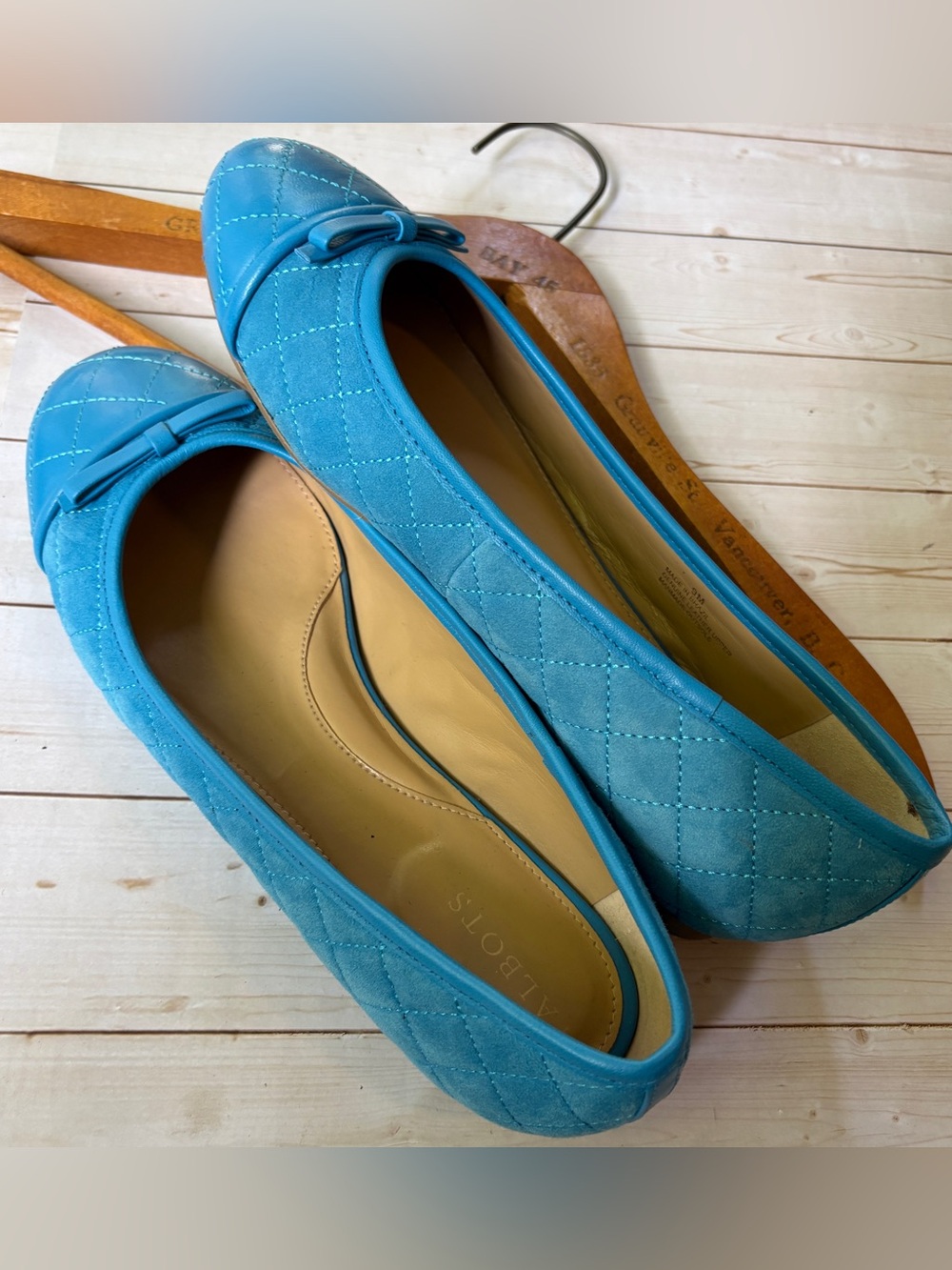 Talbots leather flats